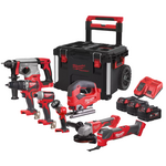 Milwaukee M18 FPP7C-503P | Powerpack 7-delige | 18V | Accu combiset (3x 5.0Ah) | Packout Trolley - 4933498006