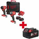 Milwaukee M12 FUEL? FPP2A2-602X Powerpack M12 FPD2 + M12 FID2 12V 6.0Ah in HD Box - 4933480588