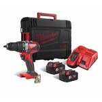 Milwaukee M18 BLPD2-502X Koolborstelloze accu compactslagboormachine (2x 5,0Ah accu)