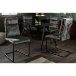 Moderne sledestoel COMFORT groen fluweel met comforthandgreep - 41170