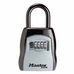 MasterLock sleutelkluis 5415 | Afmetingen H13,2 x B 10,5 x D 4,3 cm | 4-cijferige combinatiecode | Metalen behuizing | Grijs | Sleutelhulpmiddelen