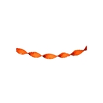 Crepedraaiguirlande 5m oranje
