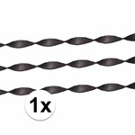 1x crepe papier slingers/guirlande - 6 meter - multi-kleur
