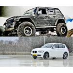 Terrein rijden en slipcursus