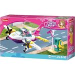 Sluban snoepwinkel junior 19,7 cm roze/blauw 423-delig