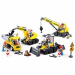 Sluban Fire Brigade Helicopter bouwstenen set