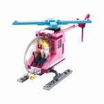Sluban Fire Brigade Helicopter bouwstenen set