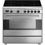SMEG C9IMN2 met GRATIS Smeg &apos;50 Style Pannenset