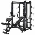 X-Line smith machine with counterweight