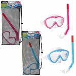 Snorkelset Pro Geel voor Volwassenen