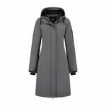 Travelin&apos; Women - softshell jacket - Dark Grijs - Maat 3XL