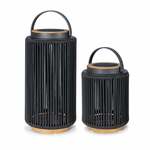 MaxxGarden Tuinlamp - Solar Hanglamp - Roest - 12x15cm - 2 stuk