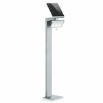 Buitenverlichting zonne-energie LED tuinlamp zwart 12 st