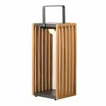 Staande solar tuinlamp met RGBW LED & oplaadbaar groen &apos;Menno&apos;