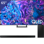 Samsung 55 inch QLED TV + Soundbar met Subwoofer