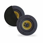 Speakerset Aquasound Rumba Tweeter Rond 120 mm 45 Watt Mat Chroom Aquasound