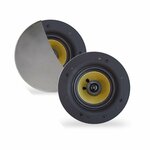 Speakerset Aquasound Rumba Tweeter Rond 120 mm 45 Watt Zwart Aquasound