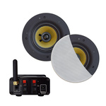 Bluetooth Audiosysteem Aquasound 70 Watt Met Samba Speakerset Mat Wit Aquasound