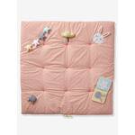 Soepel speeltapijt Sweet fun roze met print