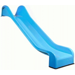 Glijbaan polyester voor speeltoestel blauw 325cm