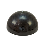 8x Zilveren discoballen/discobollen kerstballen 6 cm