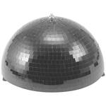 16x Zilveren disco kerstbal 10 cm