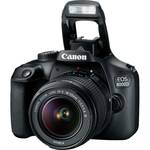 Canon EOS 250 D Digitale spiegelreflexcamera Incl. EF-S 18-55 mm IS lens 25.80 Mpix Zwart 4K video, Bluetooth, Draai- en zwenkbare display, WiFi