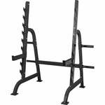 vidaXL Halter-/squatrek met halterset 60,5 kg
