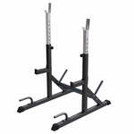 Squat Rack / Bankdruksteunen - 9 hoogtes - Belastbaar tot 300 kg - Gorilla Sports