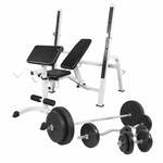Lifting Barbell Stand One-Piece Barbell Squat Rack Adjustable Height Barbell Indoor Gym Fitness Equipment