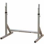 Gorilla Sports Halterbank / Squat Rack - Belastbaar tot 280 kg - Wit