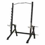 Gorilla Sports verstelbaar Squat Rack - Haltersteunen - Met Dipsteunen en safety