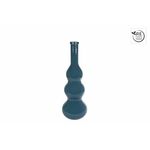 Vaas Bollo XXL glossy staalblauw glas 33x33x100cm