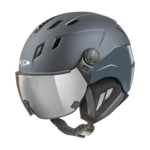CP Corao+ Skihelm met Vizier blauw | Extra veilig! | Meekleurend vizier