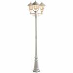 Konstsmide 7227-250 Parma Staande buitenlamp Spaarlamp E27 225 W Wit