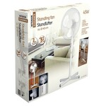 VEVOR Staande ventilator 560mm Ventilator 3 snelheden 115-147cm Hoogte verstelbaar