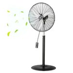 VEVOR 670 mm staande ventilator 3 snelheden 131 tot 193 cm in hoogte verstelbaar