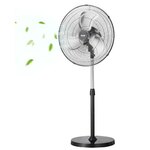 VEVOR 810 mm staande ventilator 3 snelheden 136 tot 199 cm in hoogte verstelbaar