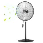 HEMA Staande Ventilator Met Afstandsbediening 135cm Luxe Zwart