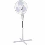 Gerimport staande ventilator 3 snelheden - 40 cm - 45 watt - Wit
