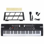 VidaXL 61 toetsen piano elektrisch keyboard met muziekstandaard