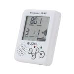 JOYO JM-91 Mini Portable Multi-functionele Vocal Metronome Electronic Digital Metronome Tone Generator Tuner voor gitaar viool ukulele (Wit)