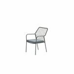 Taste Torino rope stapelbare tuinstoel Mat Carbon