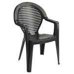 Taste Torino rope stapelbare tuinstoel Mat Carbon