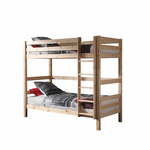 Stapelbed Charlie Grijs Halfhoog