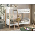 Stapelbed KIKI 90x200 cm wit