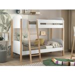 Vipack stapelbed Pino met opberglades - grenenhout - 182x105,3x209,3 cm - Leen Bakker