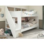 Vipack stapelbed Pino met opberglades - grenenhout - 140x103x208 cm - Leen Bakker