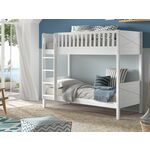 Stapelbed SCOTY 90x200 cm witte pijnboom zonder lades