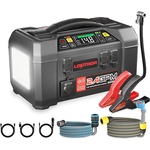 Lokithor AW401 Lithium 2500A Jumpstarter met compressor en hogedrukreiniger AW401